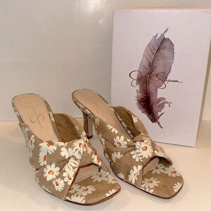 Sandals Mules Super Cute Daisy Design